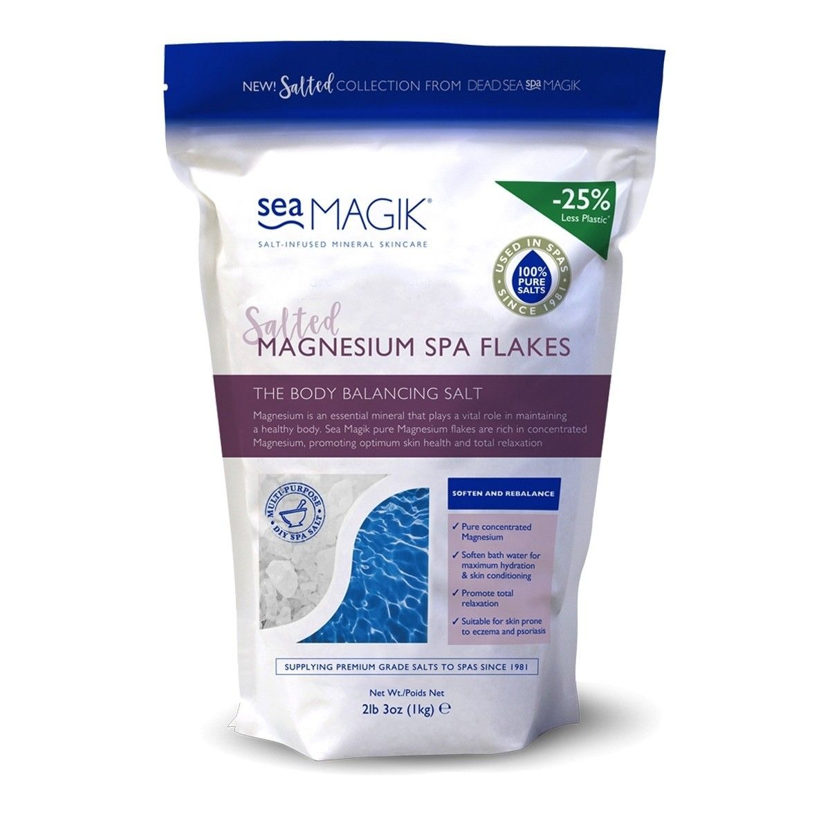 Sea Magik Sallted-Magnesium Flakes 1Kg