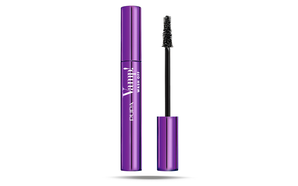 Máscara tubing Pupa Vamp! Wash Off en tono negro intenso para unas pestañas de escándalo