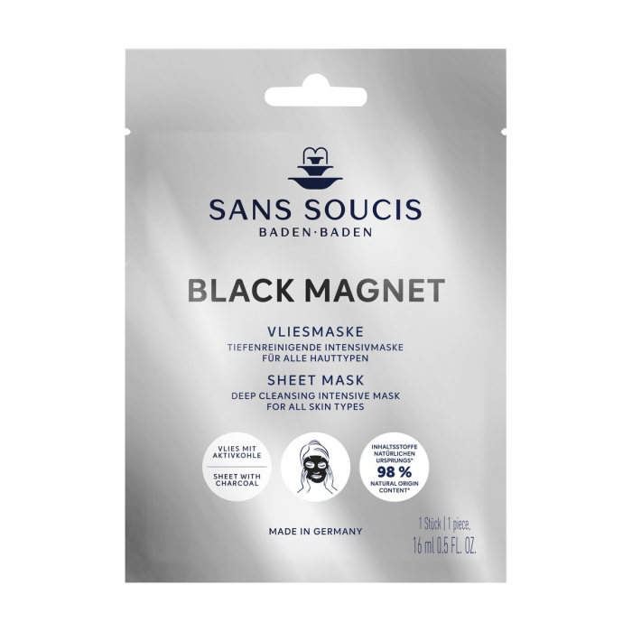 Sans Soucis Sheet Mask Black Magnet