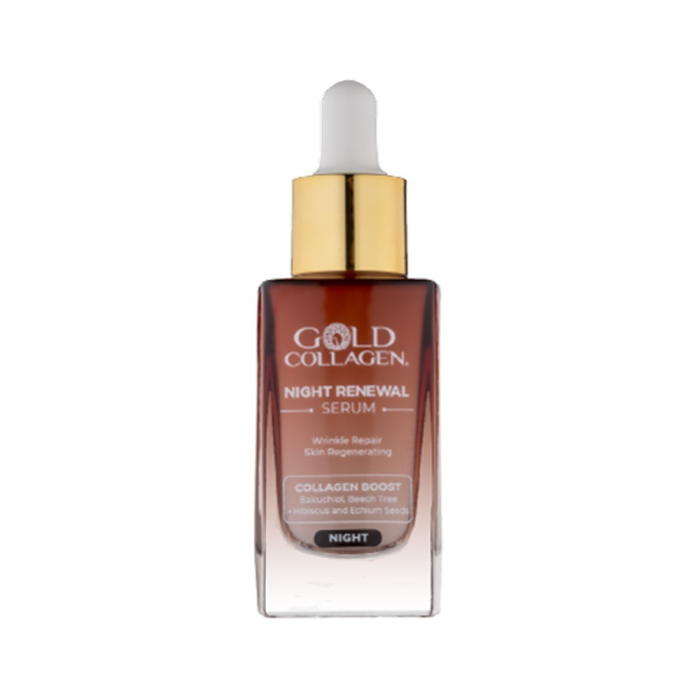 Gold Collagen Serum Night Renewal - 30ml