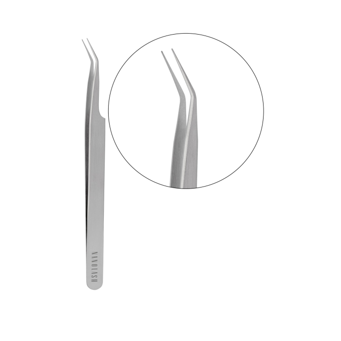 Nanolash Eyelash Tweezers Curved