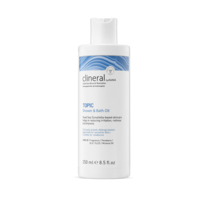 AHAVA Clineral TOPIC Shower & Bath Oil - 250ml