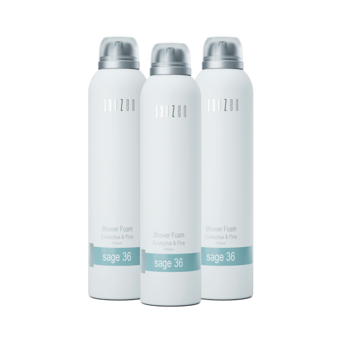 Janzen Shower Foam Sage 36 3-pack - 3x200ml