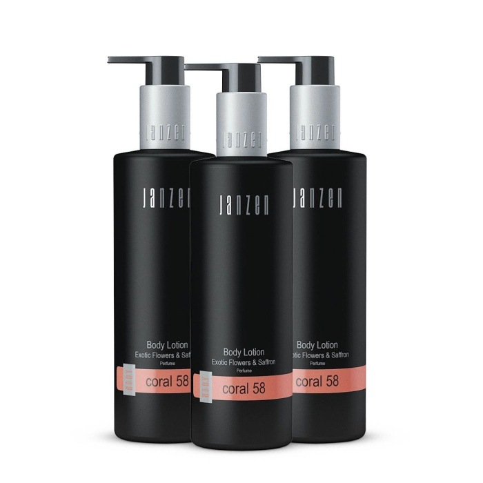 Janzen Body Lotion Coral 58 3-pack - 3x250ml