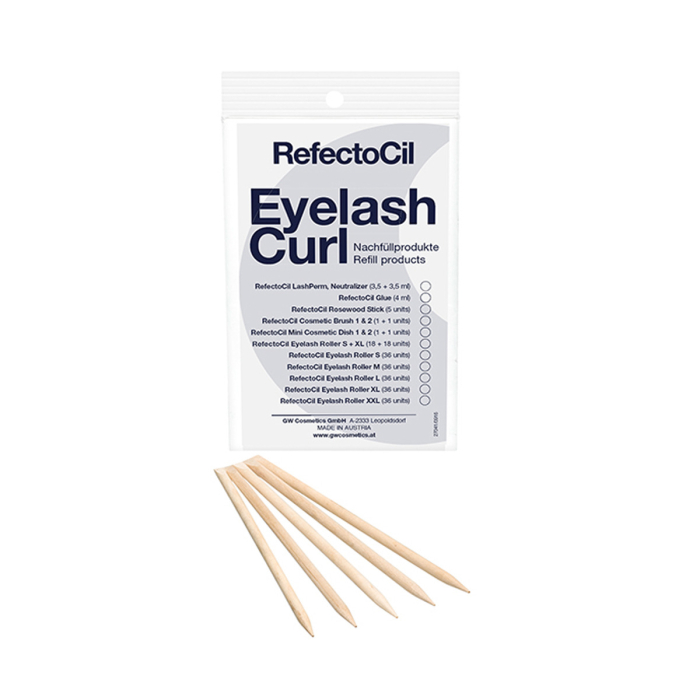 Refectocil Eyelash Curl Refill Rosewoodsticks