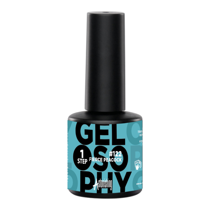 Astonishing Gelosophy 1-STEP #122 Fierce Peacock - 7ml